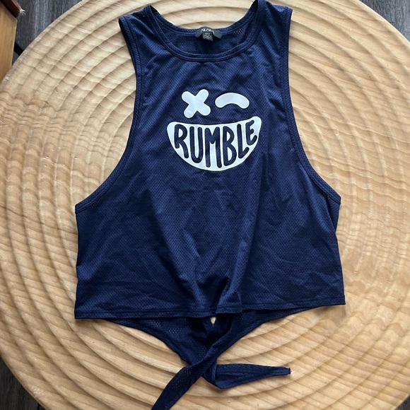 Alala Rumble Boxing Tie-Hem Tank - Picture 1 of 3